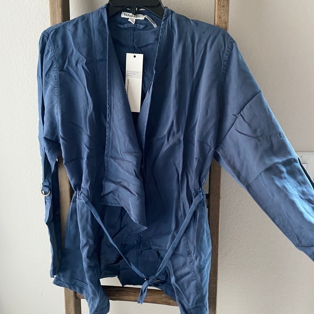 NWT - Paparazzi Jacket Blue - Picture 2 of 7